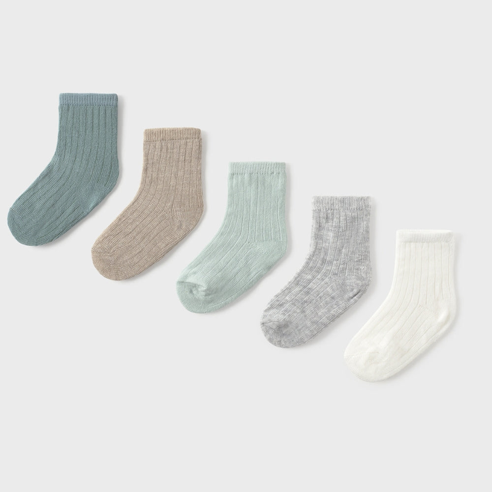 Mayoral Skarpetki dla noworodka Greens Zestaw 6 par