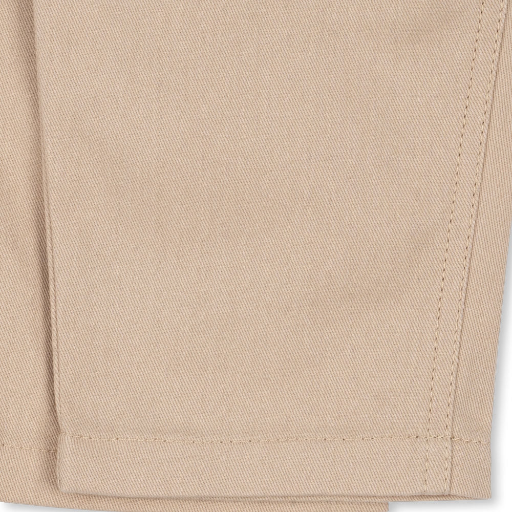Konges Slojd Spodnie dziecięce tkaninowe Frankie Oxford Tan