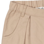 Konges Slojd Spodnie dziecięce tkaninowe Frankie Oxford Tan