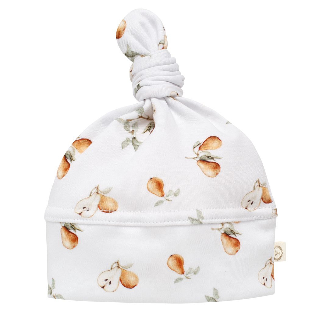 YOSOY Czapeczka dla niemowlaka organic cotton Pears 56