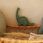 Little Lights Lampka dla dzieci Dino Diplodocus Mini Lamp Military Green