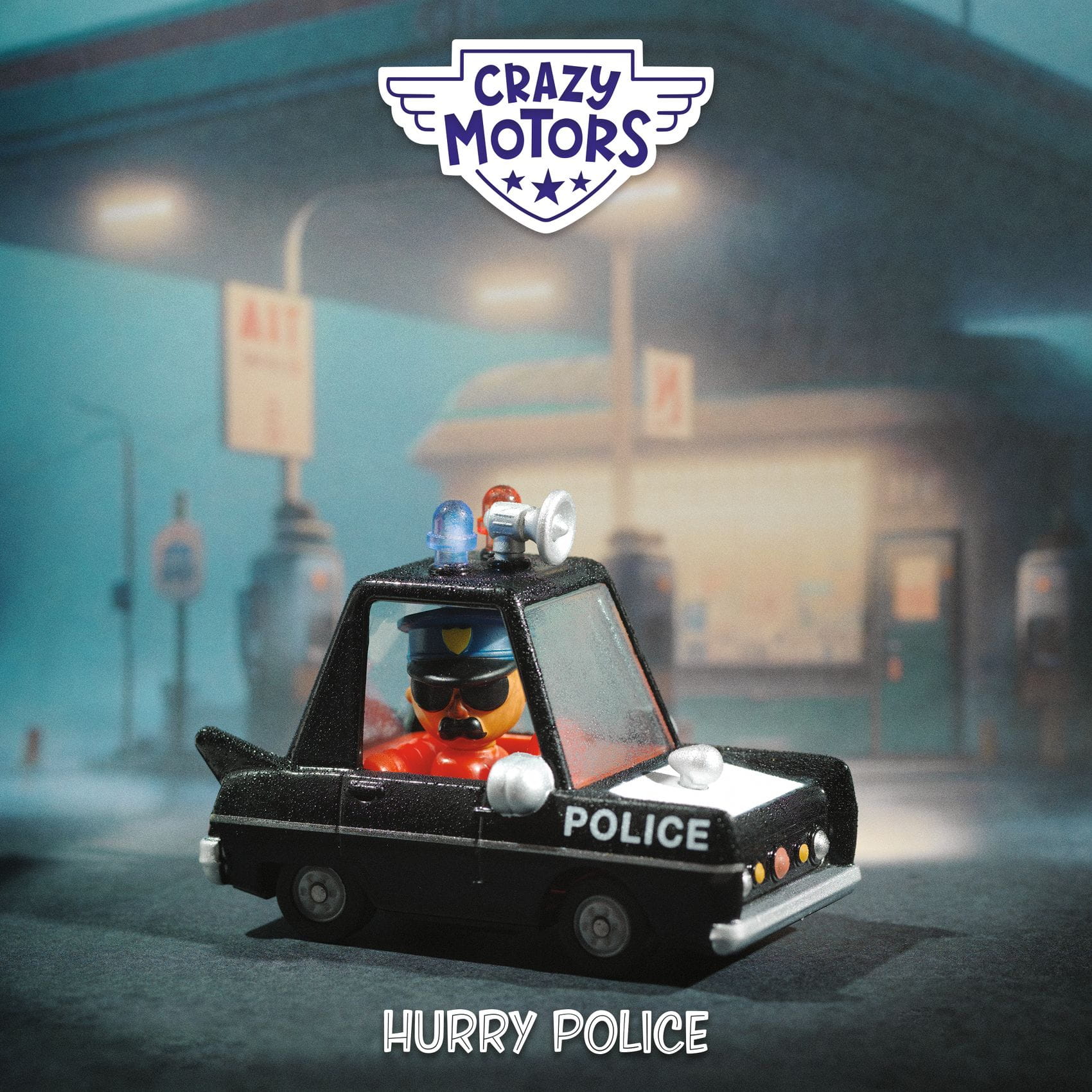 Djeco Autko Crazy Motors - Hurry Police