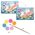 Djeco Zestaw artystyczny dla dzieci Zaczarowany las 6w1