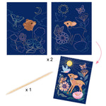 Djeco Zestaw artystyczny dla dzieci Zaczarowany las 6w1