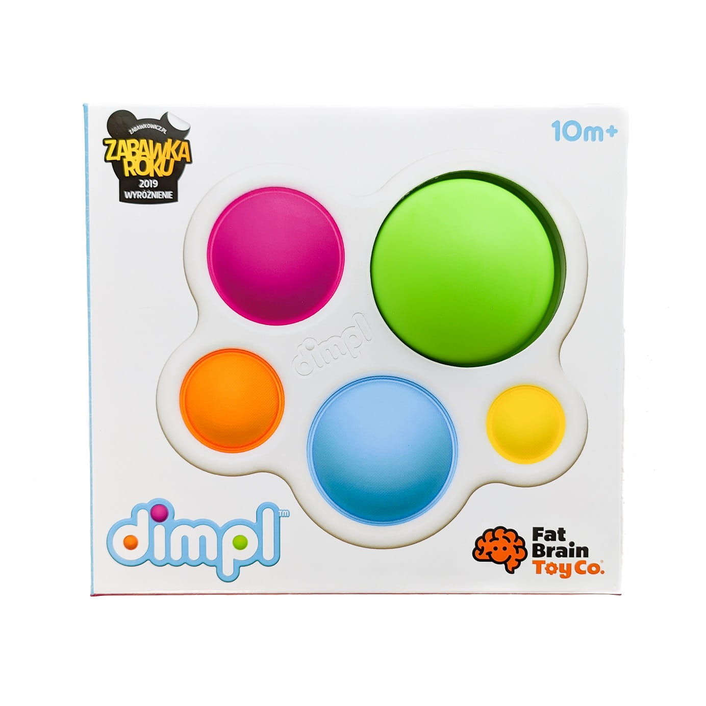 Fat Brain Toys Bąbelki do wyciskania Dimpl