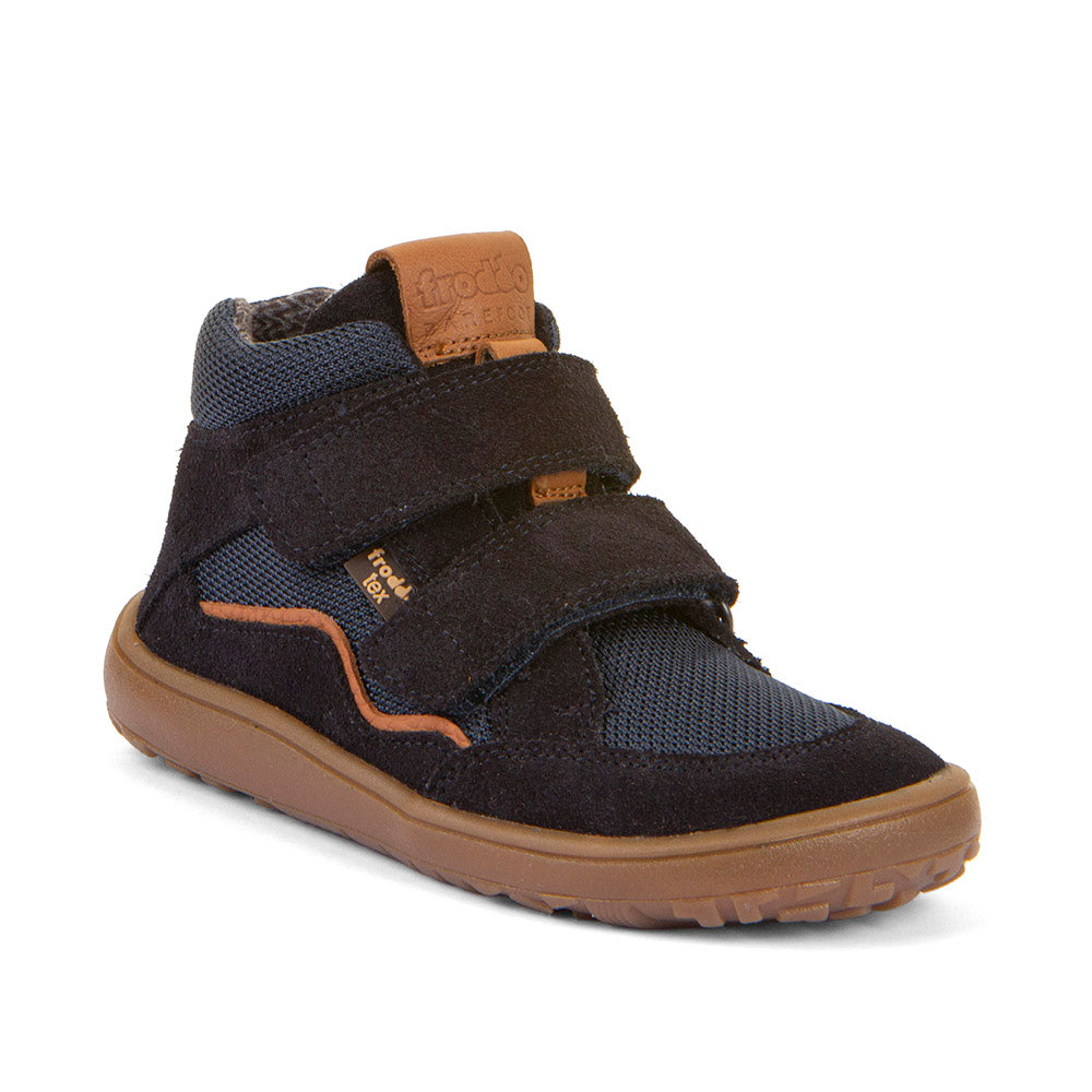 Froddo Buty barefoot dziecięce za kostkę Tex-Autumn Dark Blue