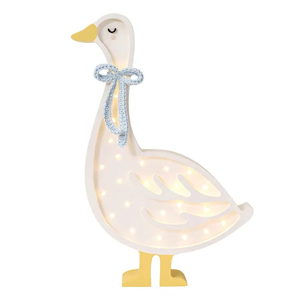 Little Lights Lampka dla dzieci Goose Cottage Blue Bow