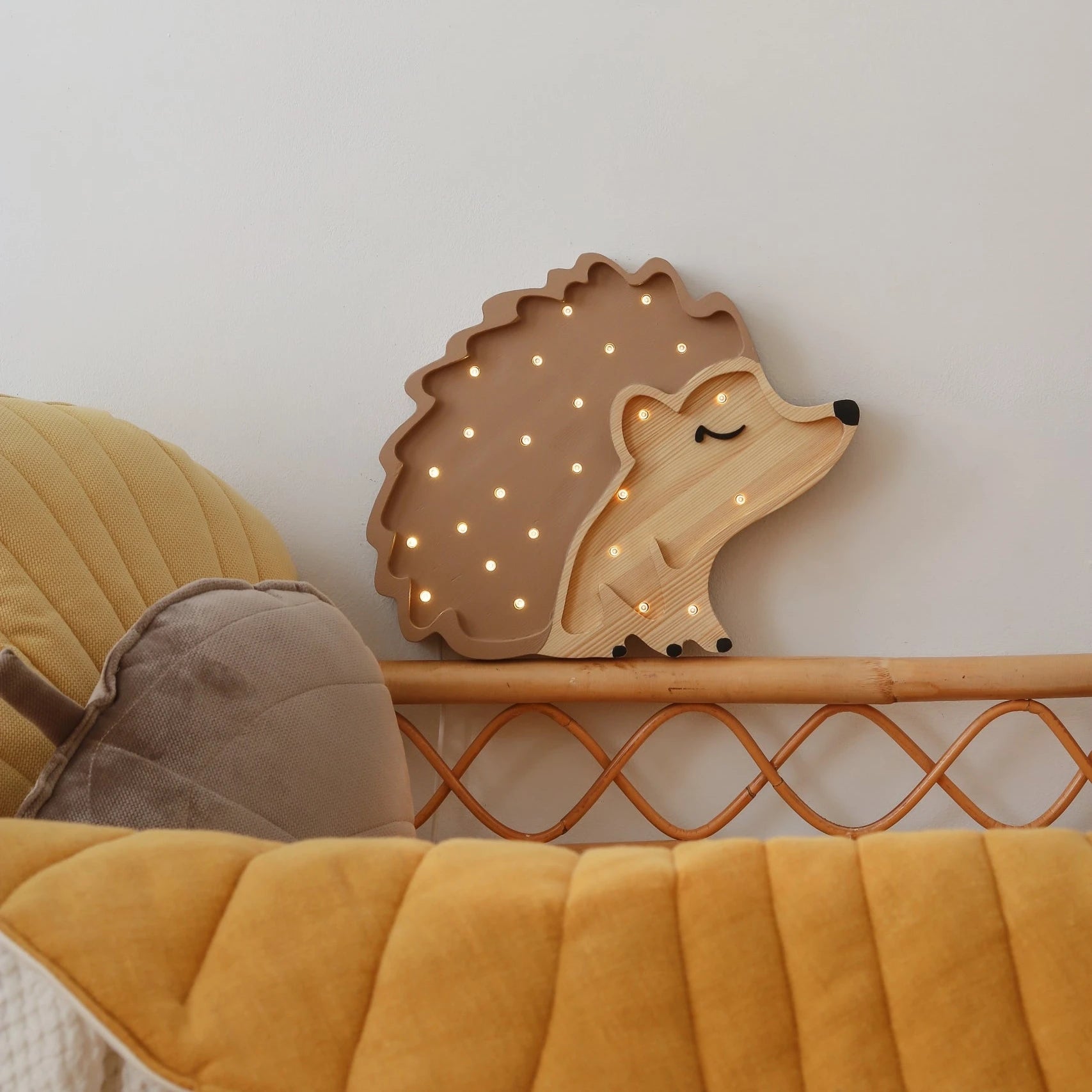 Little Lights Lampka Hedgehog Autumn Brown