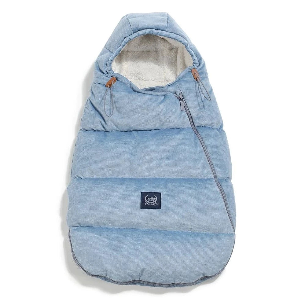 La Millou Śpiworek do wózka zimowy Baby Multi Wind Blue