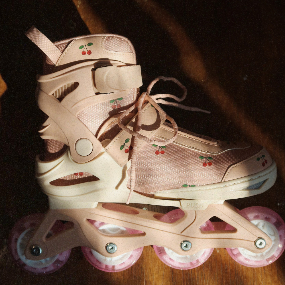 Konges Slojd Rolki dziecięce Light Up Cherry Blush