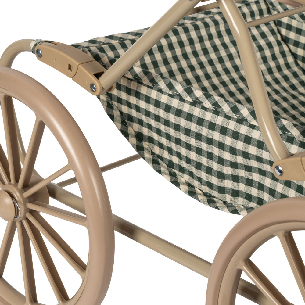 Konges Slojd Wózek dla lalek  vintage Smoke Pine Check