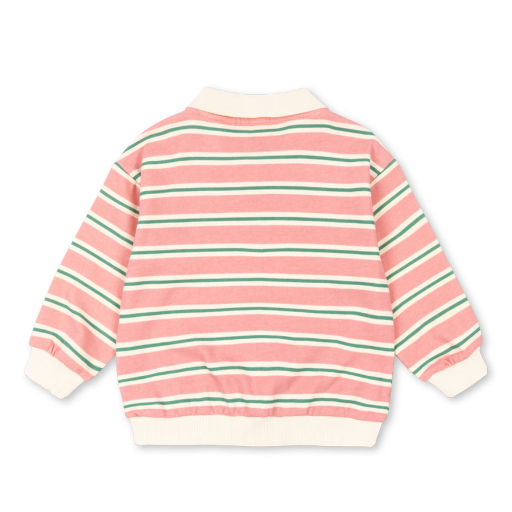 Konges Slojd Polówka dziecięca Blush Bound Stripe