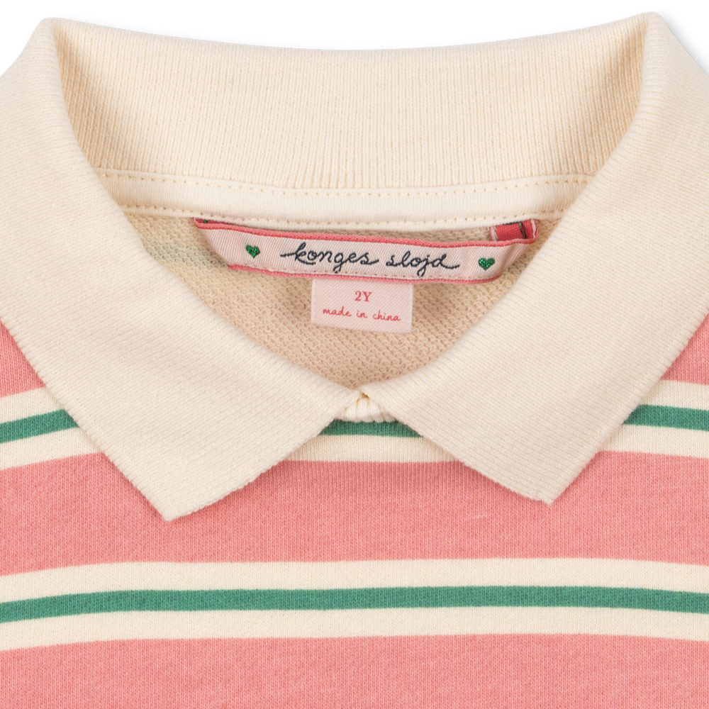 Konges Slojd Polówka dziecięca Blush Bound Stripe