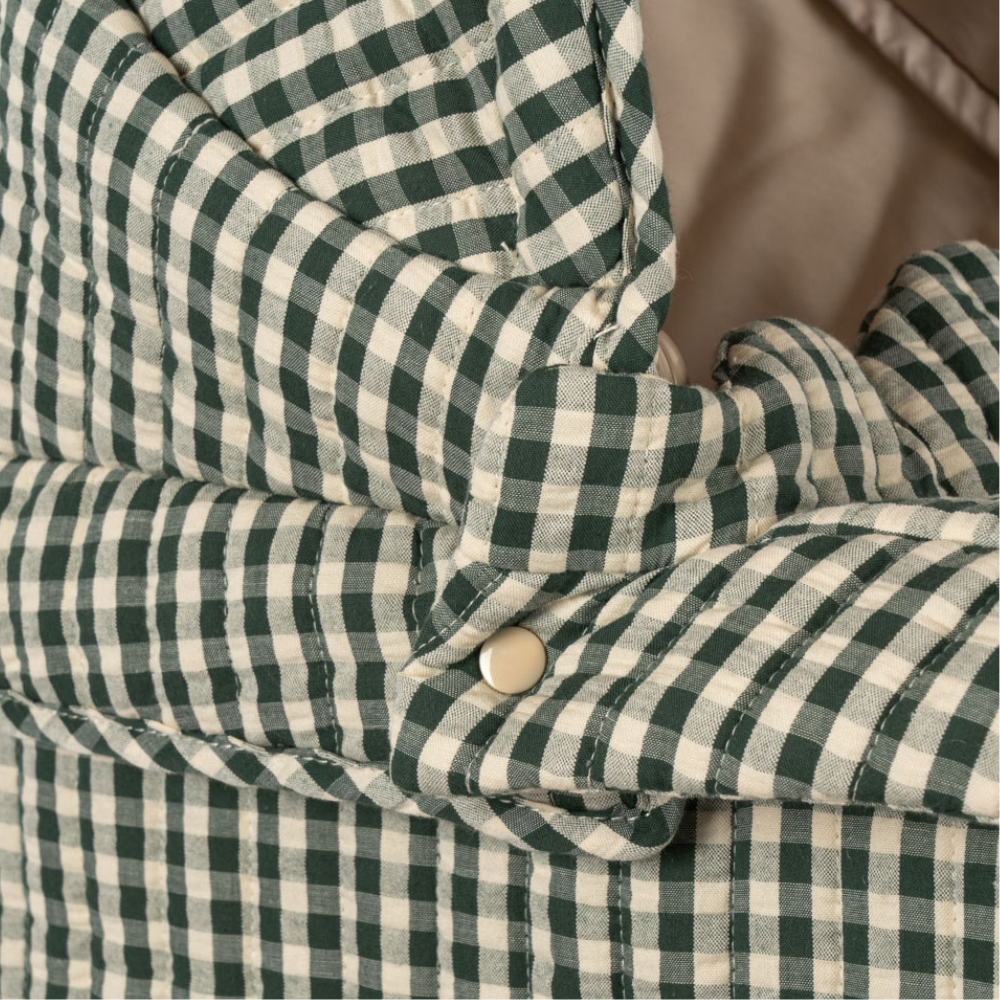 Konges Slojd Wózek dla lalek  vintage Smoke Pine Check