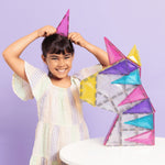 Connetix Glitter Unicorn Pack Klocki Magnetyczne 56 el.