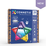 Connetix Klocki magnetyczne Light Star Pack 28 el.