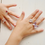 Konges Slojd Zestaw pierścionków Dreamy ring set 14 el.
