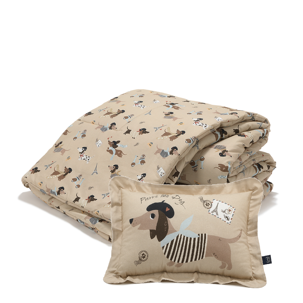 La Millou Komplet Pościeli Bawełnianej XL Pierre The Dog