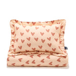 La Millou Komplet pościeli bawełnianej XL Heartbeat Pink