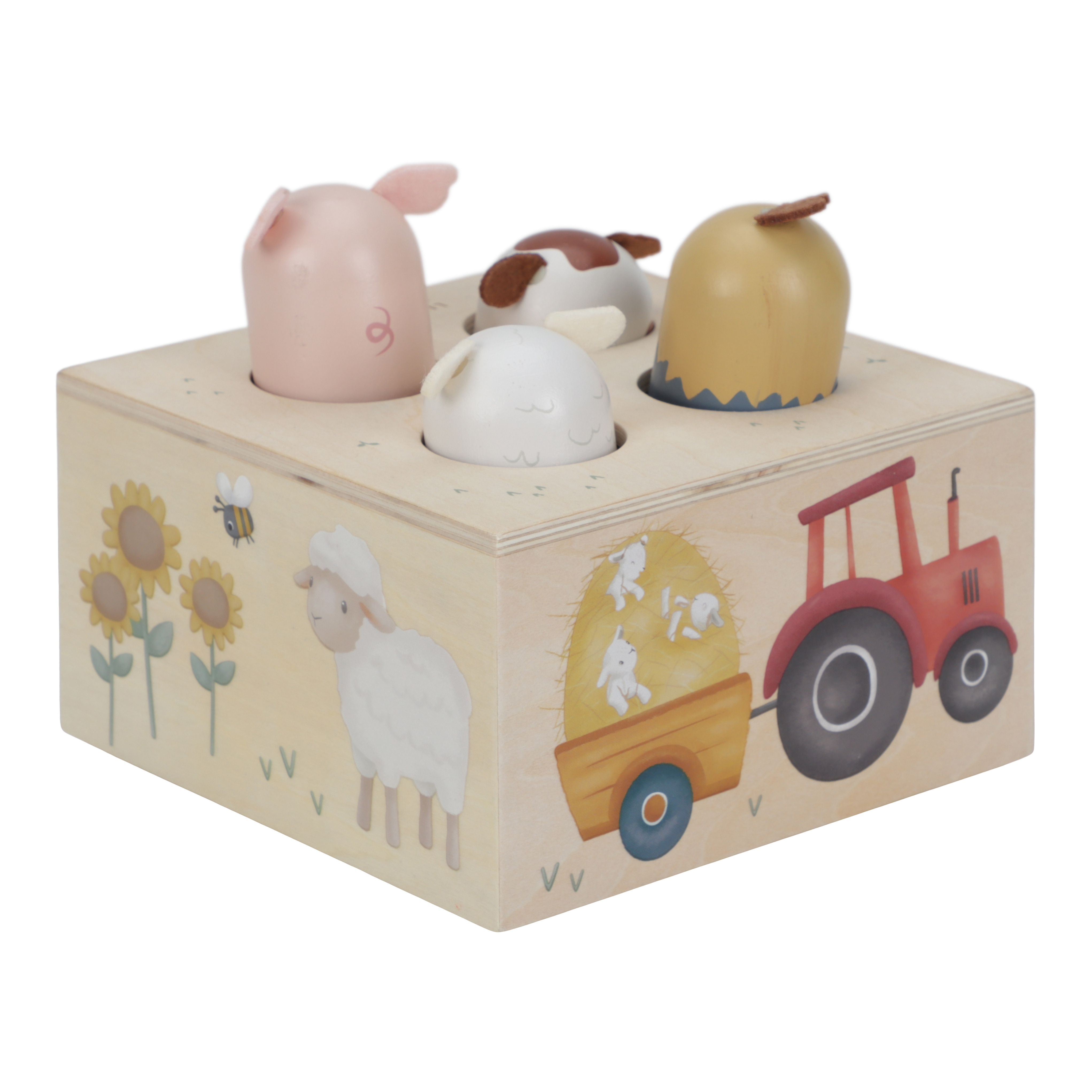 Little Dutch Drewniana zabawka pop-up Little Farm