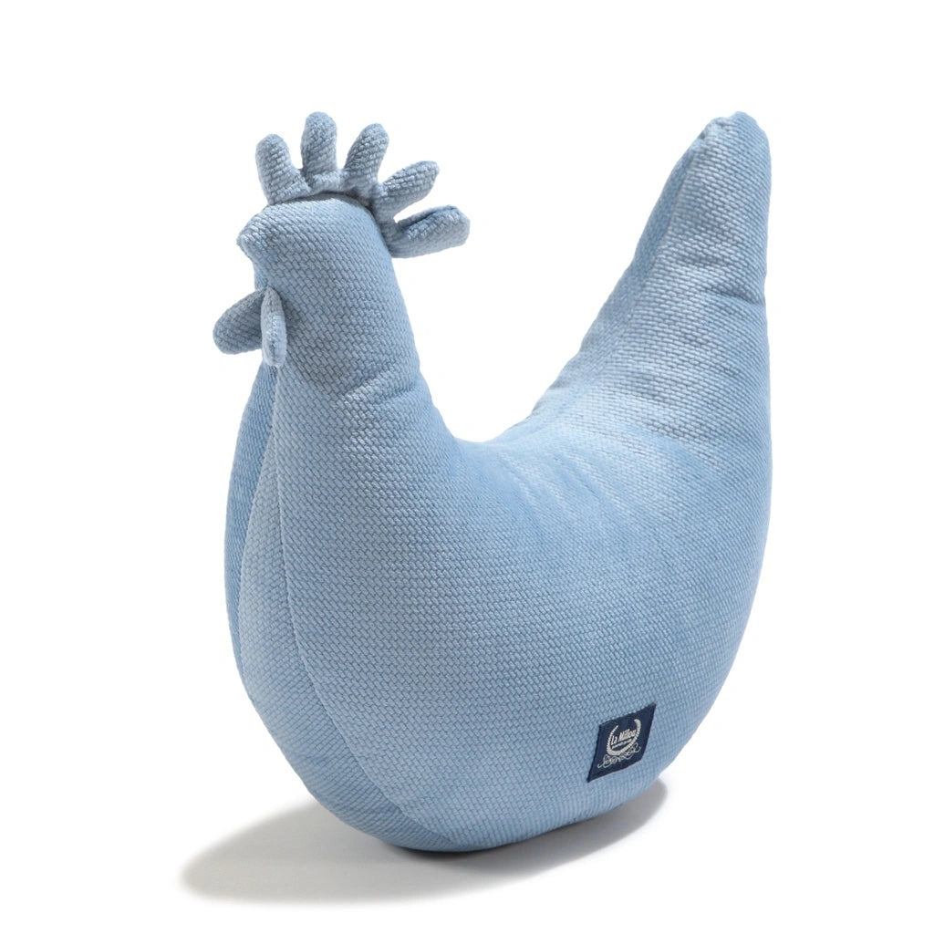 La Millou Kura Babci Dany Bawełniana poduszka do karmienia Velvet Wind Blue