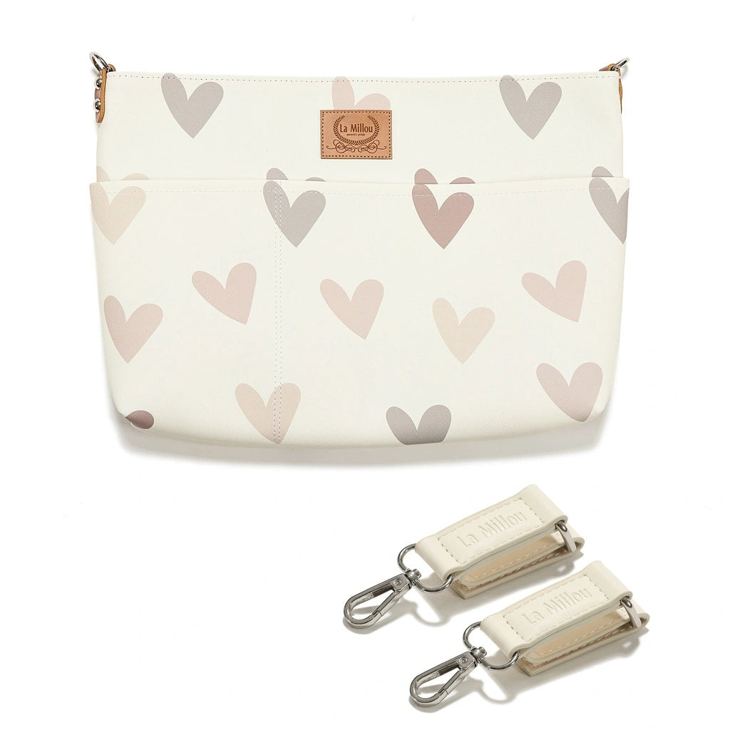 La Milou Organizer do wózka Feeria Heartbeat Beige