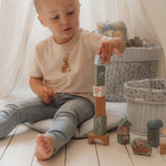 Little Dutch Klocki dla dzieci Fairy Garden FSC niebieski