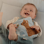 Little Dutch Duża książeczka dla niemowlaka sensoryczna Forest Friends