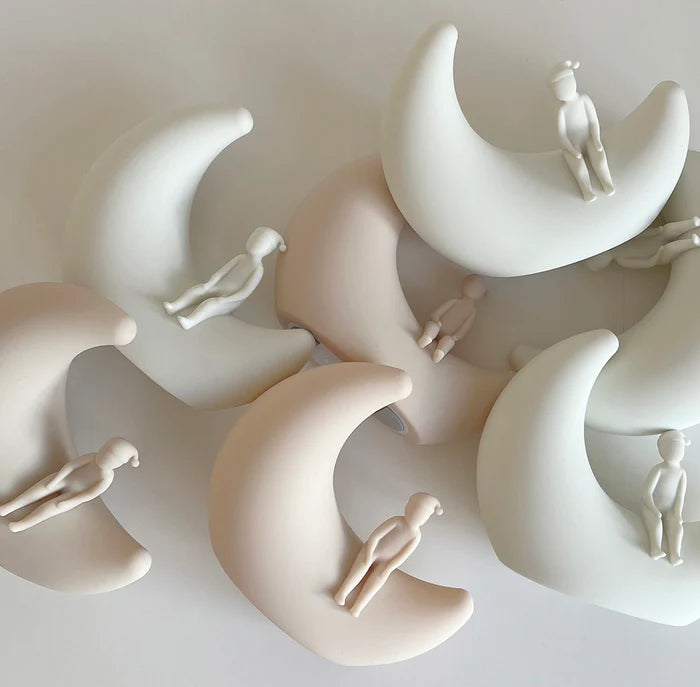 Cam Cam Copenhagen Lampka nocna dla dzieci Moon Shell