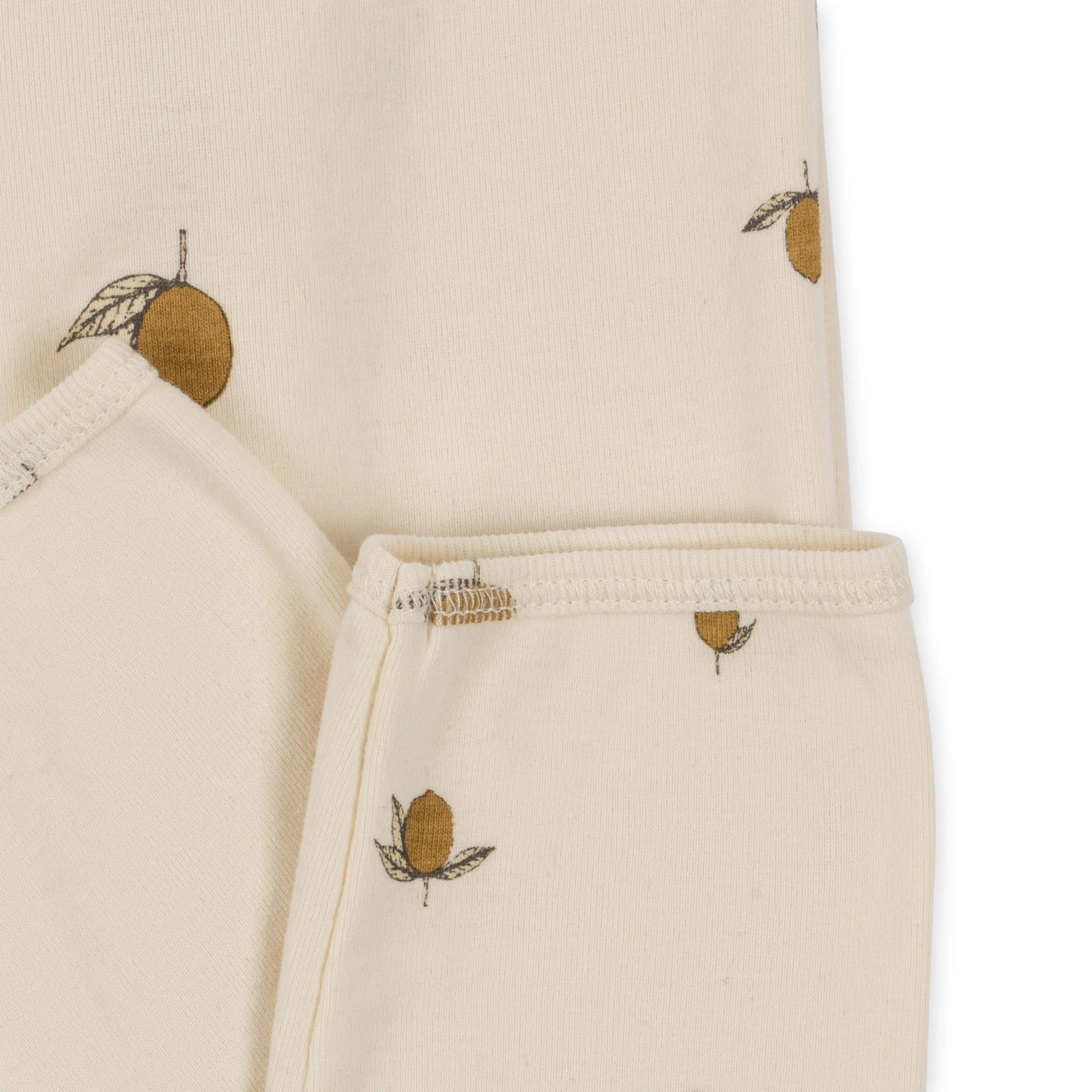 Konges slojd Legginsy niemowlęce Lemon