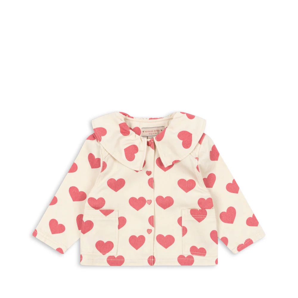 Konges Slojd Dżinsowa kurtka dziewczęca Magot Gots Bon Coeur