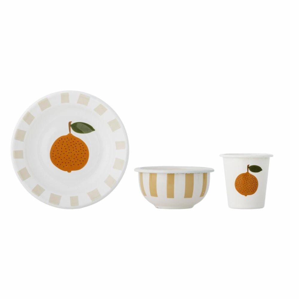 Bloomingville Zestaw naczyń dla dzieci Agnes Tableware Set