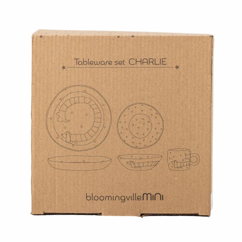 Bloomingville Zestaw naczyń dla dzieci Charlie