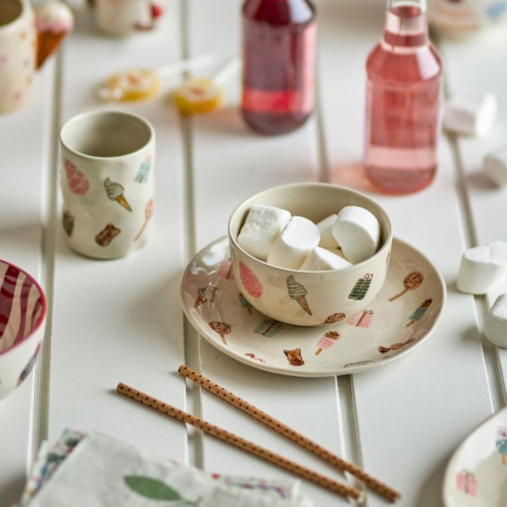 Bloomingville Zestaw naczyń dla dzieci Sweets Tableware