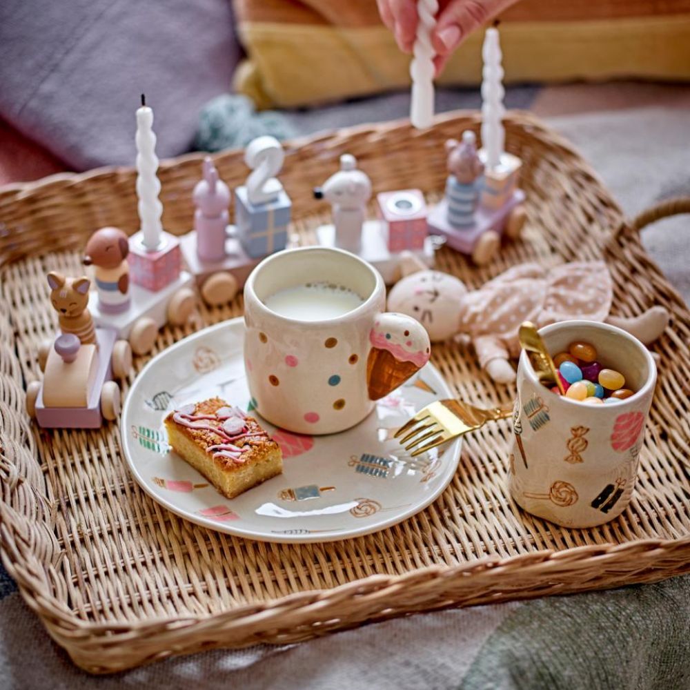 Bloomingville Zestaw naczyń dla dzieci Sweets Tableware