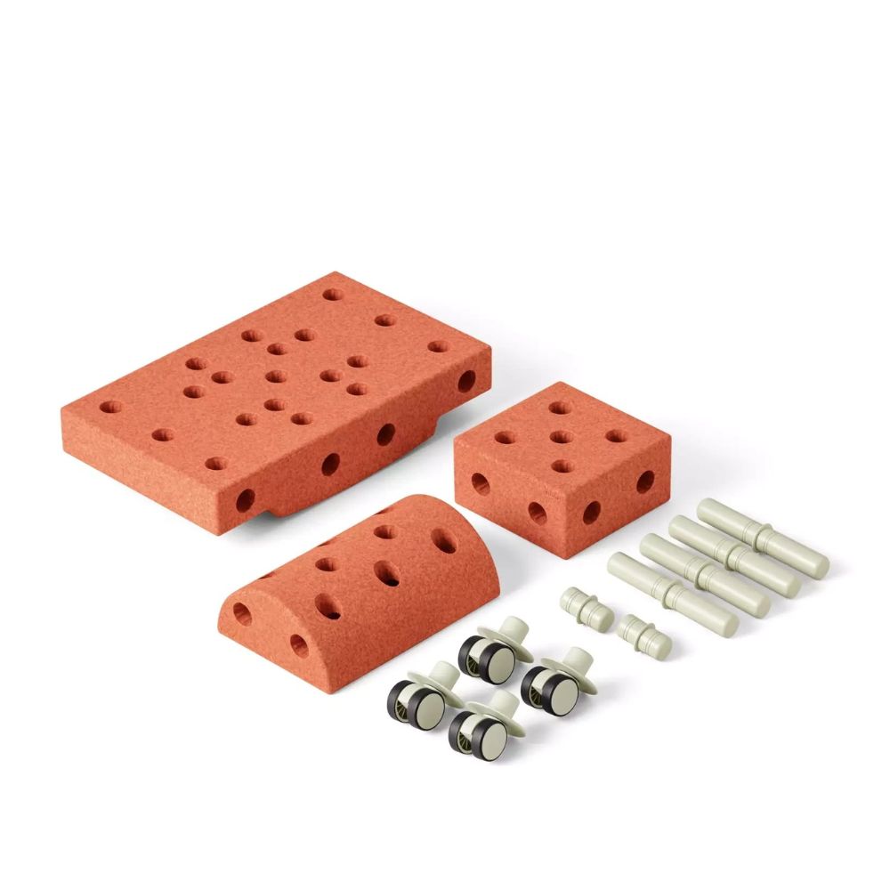 MODU Klocki konstrukcyjne dla dzieci Curiosity Set Orange