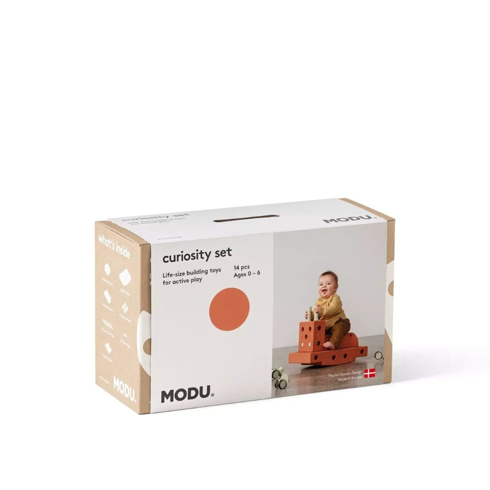 MODU Klocki konstrukcyjne dla dzieci Curiosity Set Orange