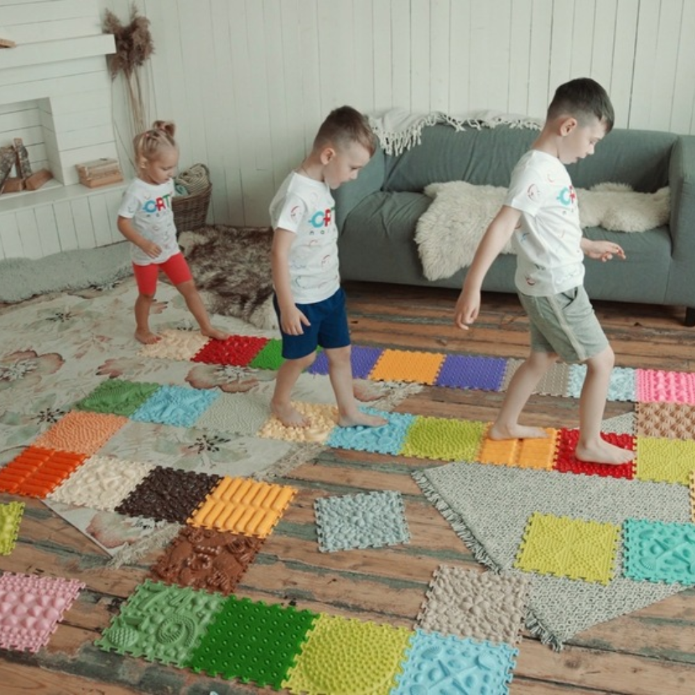 Ortonatur Ścieżka sensoryczna Soft Pastel 8szt