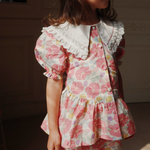 Konges Slojd Bluzka dla dziewczynki Coeur Collar Fleur Anglaise
