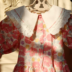 Konges Slojd Sukienka Coeur Collar Fleur Anglaise