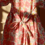 Konges Slojd Sukienka Coeur Collar Fleur Anglaise