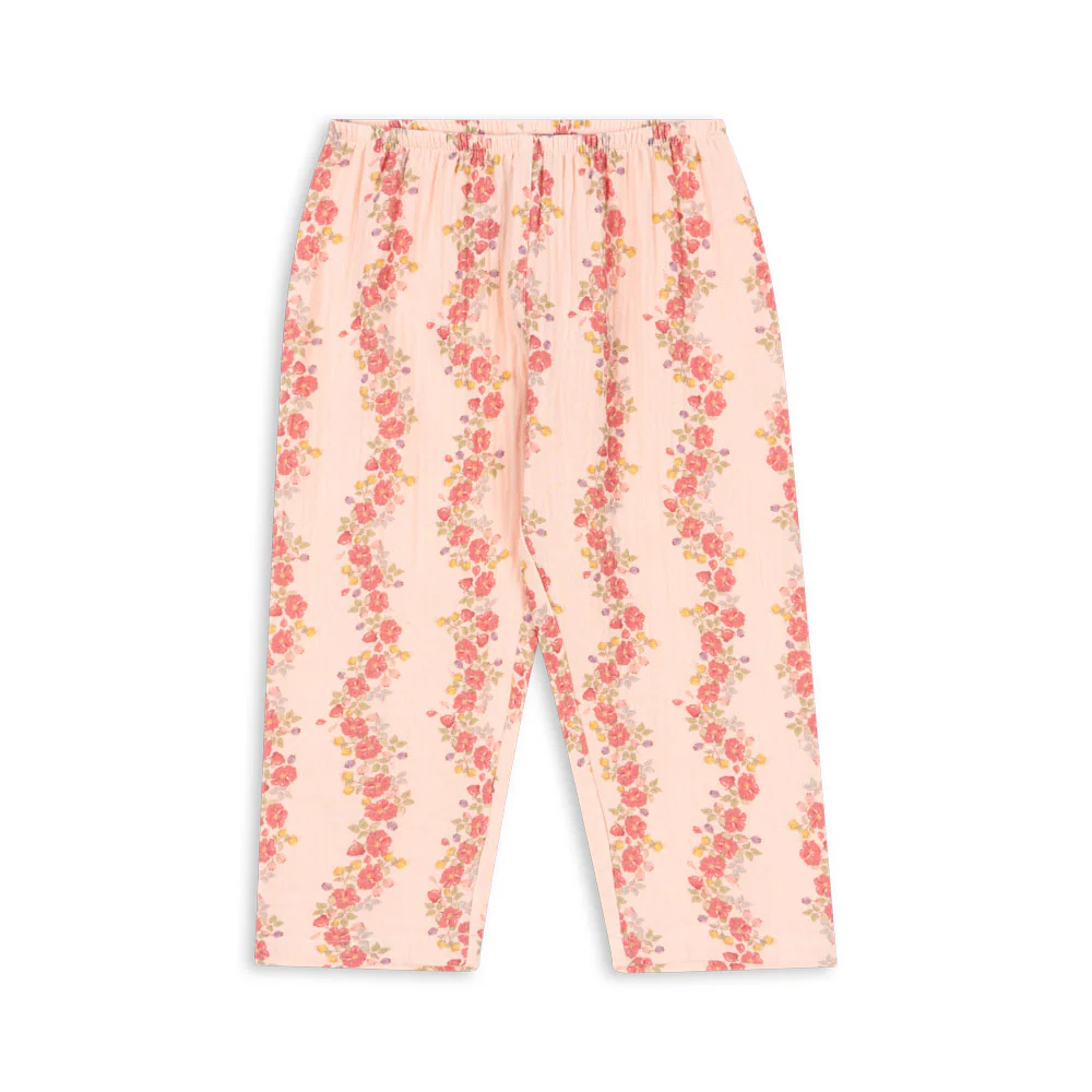 Konges slojd Spodnie dla dziewczynki Coco Floria Pink