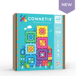 Connetix Klocki Magnetyczne Bright Portal Pack 48 el.