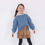 Mayoral Sweter dla dziewczynki niebieski 122 cm