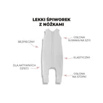 Sleepee Lekki śpiworek do spania z nogawkami 3-4 lata Ocean Green
