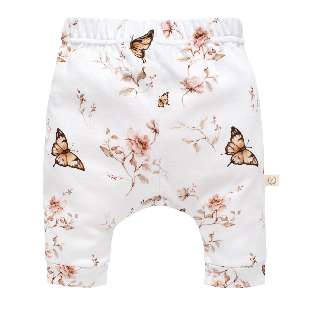 YOSOY Spodnie niemowlęce organic cotton Butterflies 68