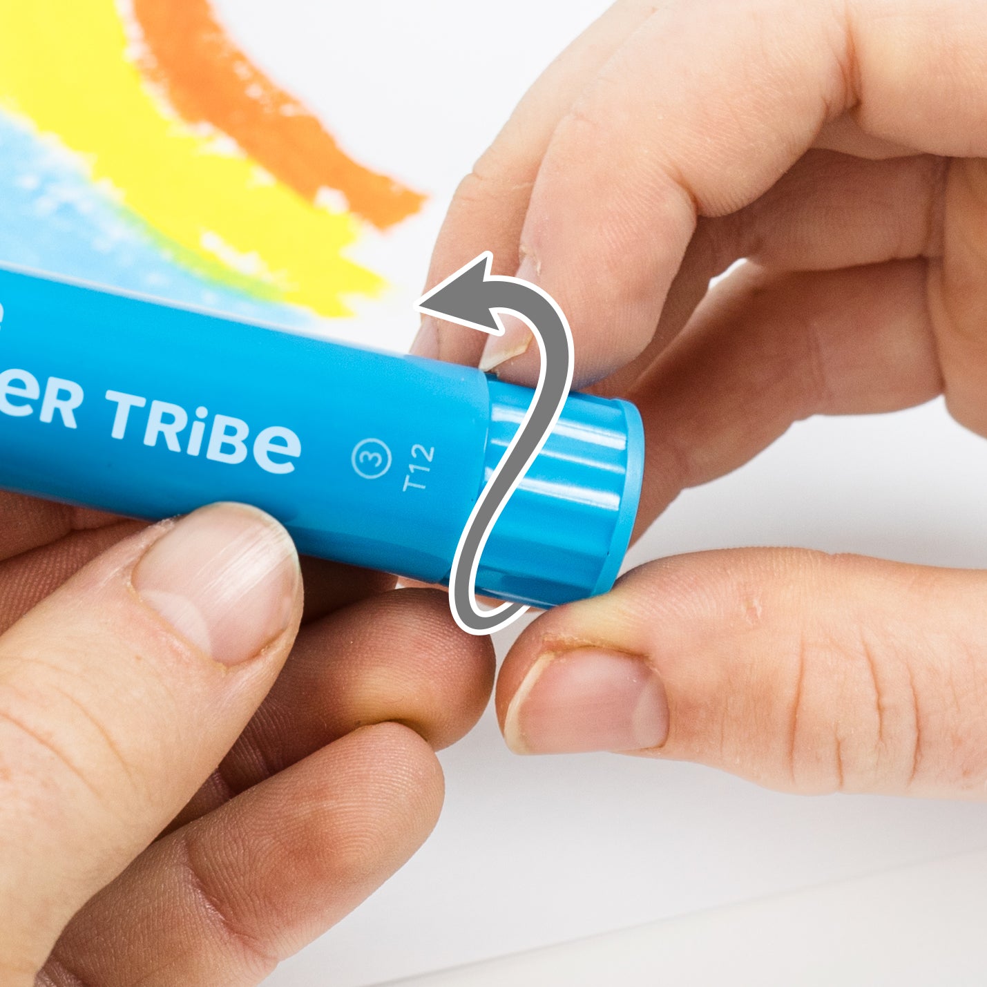 Tiger Tribe Miękkie Kredki Mini