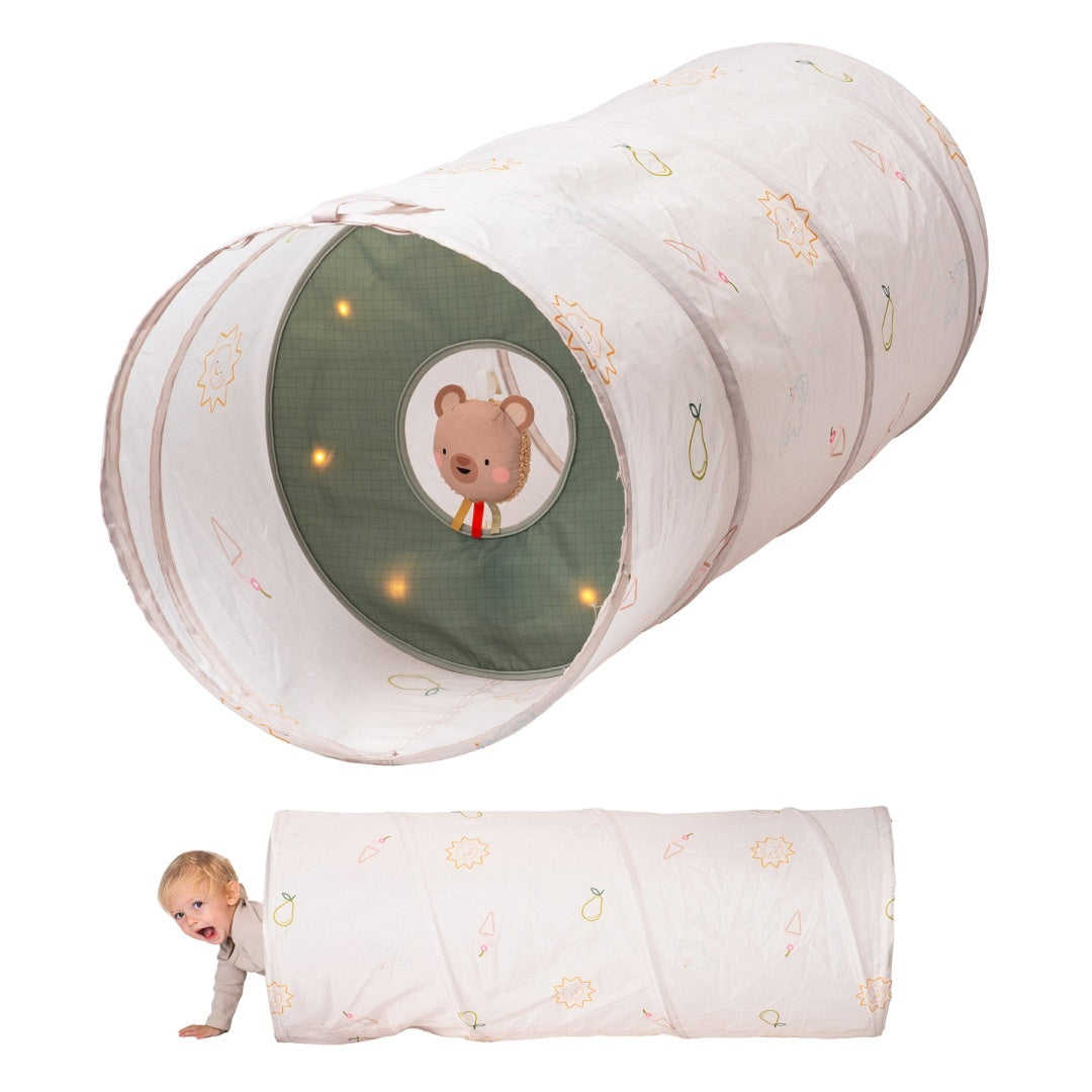 Taf Toys Świecący Tunel dla dziecka Glow & Go z Misiem