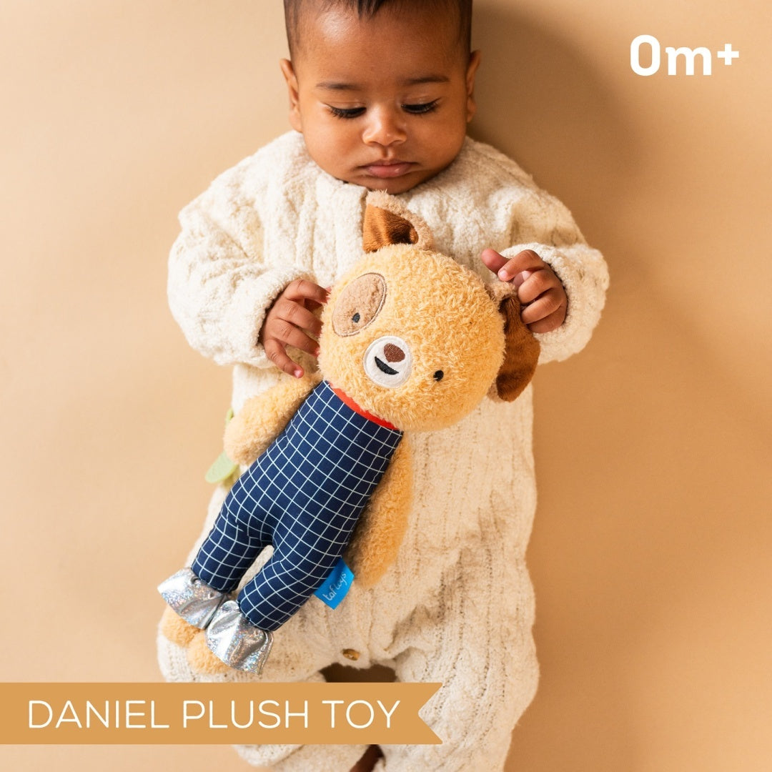Taf Toys Przytulanka z gryzakiem dla niemowląt Piesek Daniel