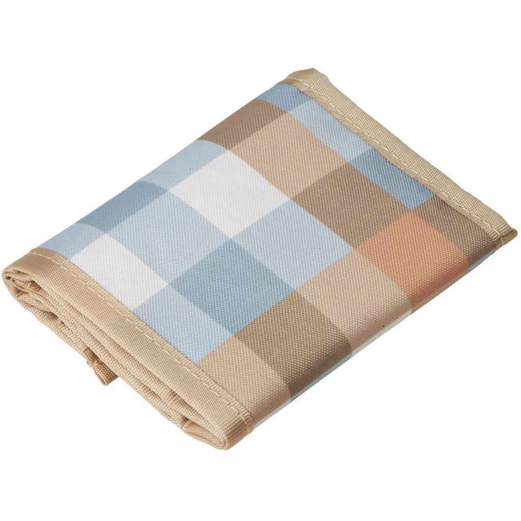 Fabelab Portfel dla dziecka Cottage blue checks